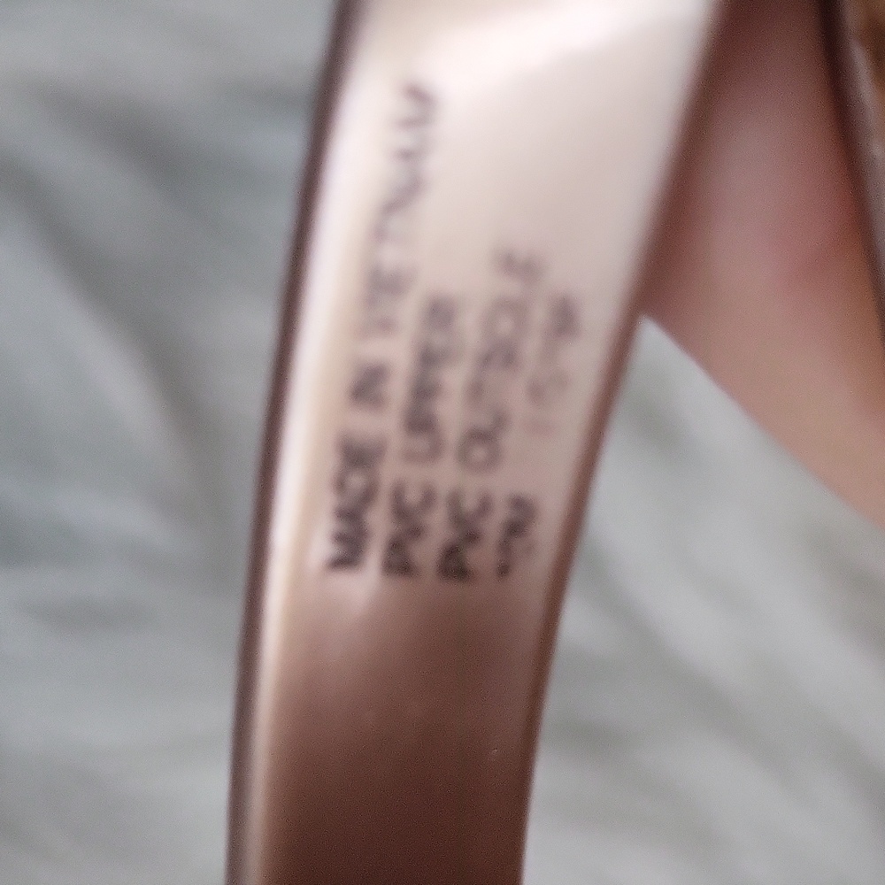 Michael Kors jelly Flip-Flops rose gold - Picture 4 of 5